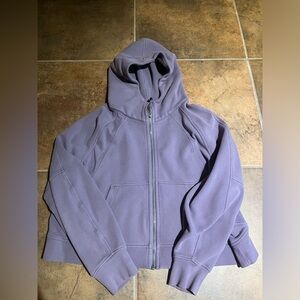 Lululemon cropped scuba jacket